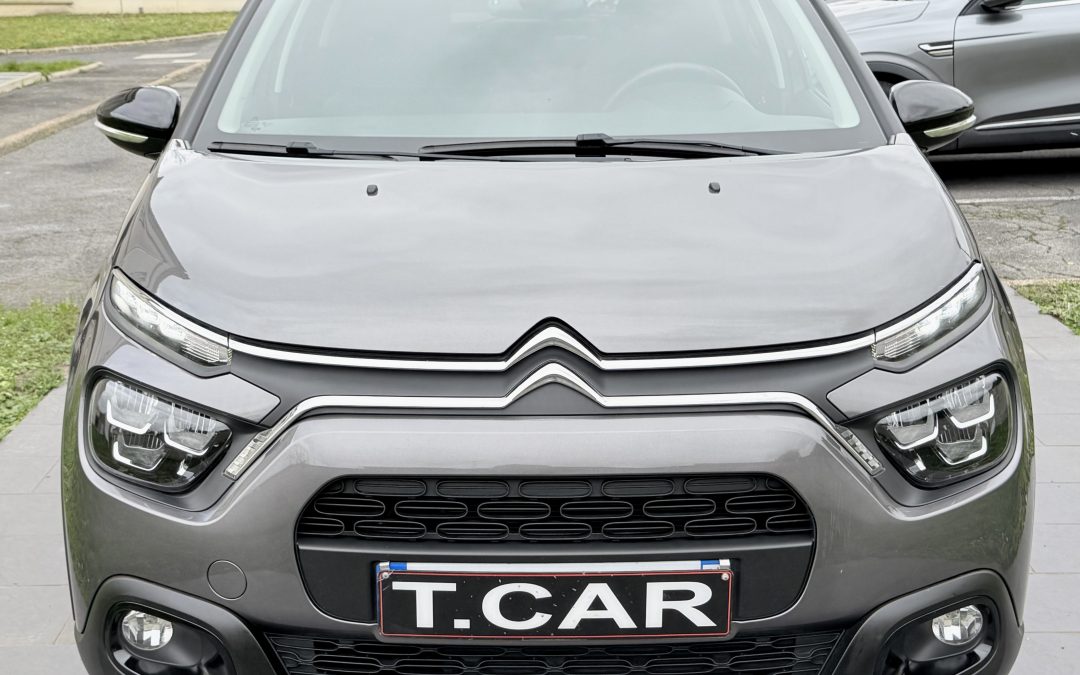 CITROEN C3 SHINE 110 CH ESSENCE BOÎTE AUTO EAT6 /AN 2023 / 40540KM