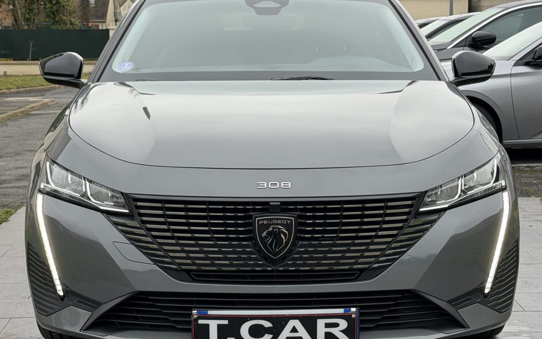 PEUGEOT 308 ALLURE 130 CH ESSENCE AUTOMATIQUE EAT8 AN /2023 / 63900km