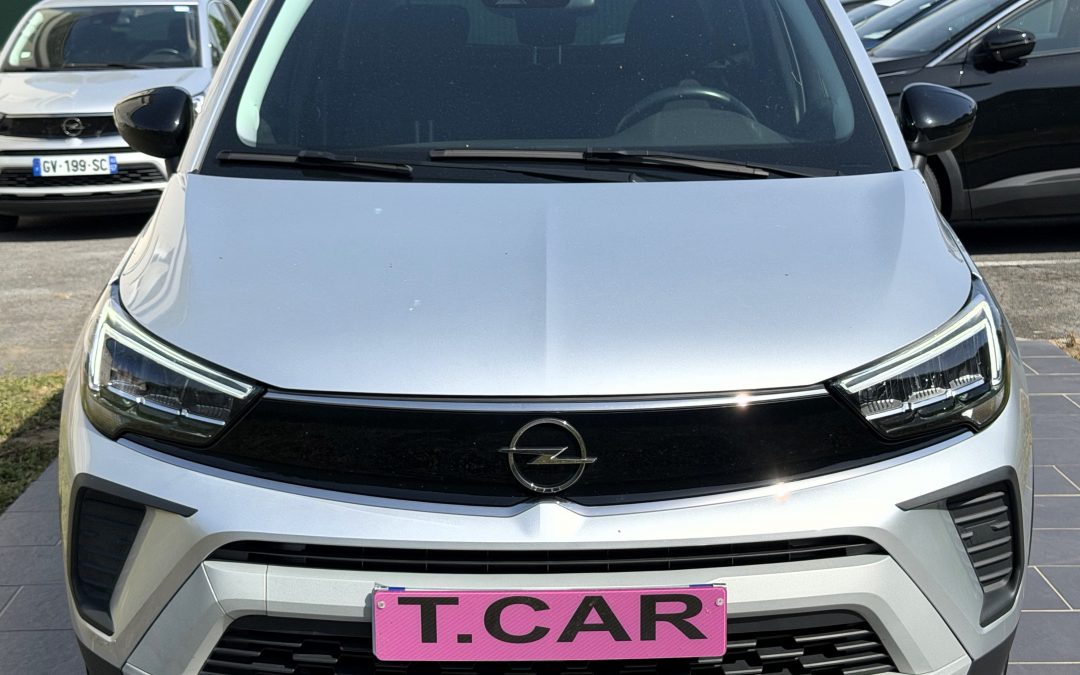 OPEL CROSSLAND ELEGANCE 110CH ESSENCE AN 02/2024 / 19 300 km