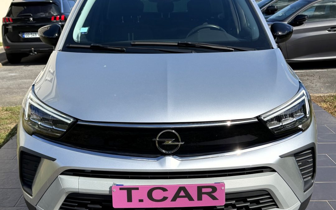 OPEL CROSSLAND ELEGANCE 110CH ESSENCE AN 02/2024 / 22448 km