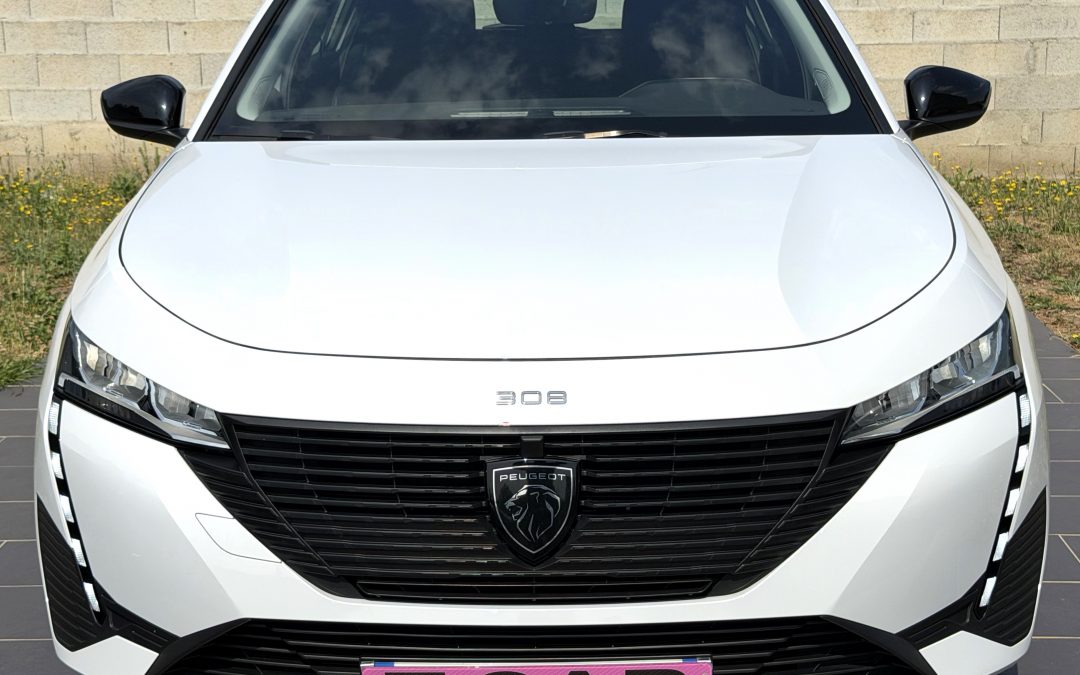 PEUGEOT 308 ACTIVE PACK 130 CH ESSENCE /AUTOMATIQUE EAT8 AN 2024 /35770 KM