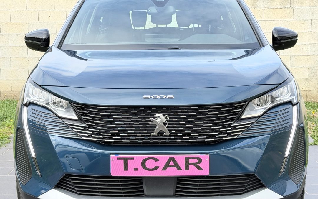 PEUGEOT 5008 ACTIVE PACK EAT8 ESSENCE 130CH 7 PLACES /AN 2024/ 45470KM AUTOMATIQUE